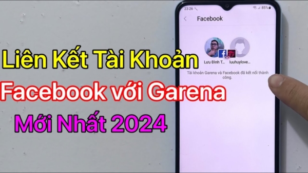 Tính năng liên kết tài khoản Facebook với Garena Liên Quân Mobile