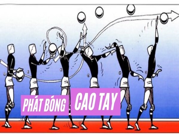 Hướng dẫn kỹ thuật phát bóng cao tay