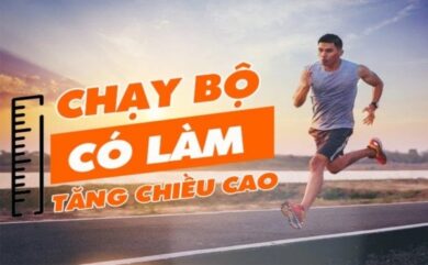 Chạy bộ có giúp tăng chiều cao không?