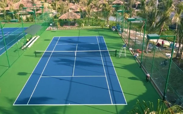 Kích thước sân tennis mini ngoài trời