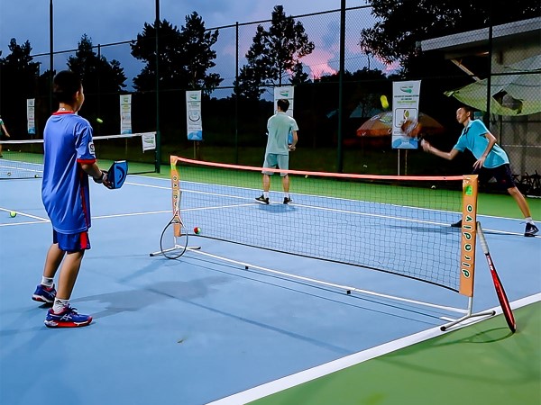 Kích thước sân tennis mini di động