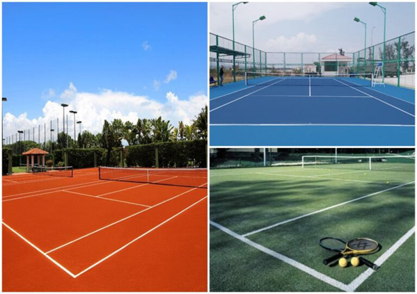 Nên lựa chọn mặt sân tennis nào phù hợp nhất?