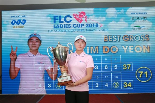 Nữ Golfer Kim Do Yeon – Giải FLC Ladies Cup 2018