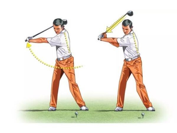 Thực hiện Backswing và Downswing đúng kỹ thuật