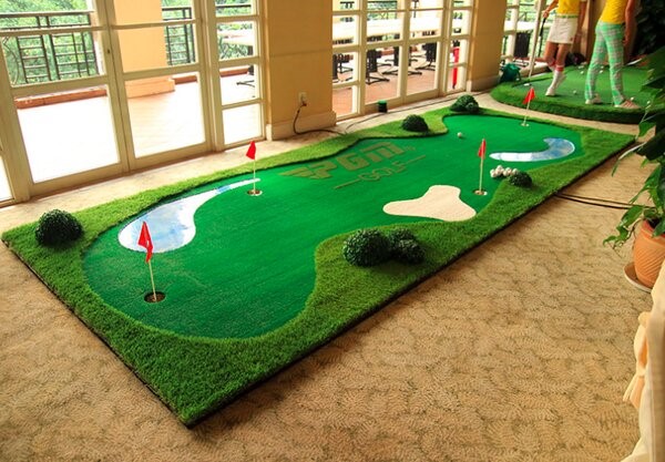 Thảm tập golf trong nhà