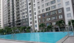 Hồ bơi chung cư Samland Giai Việt quận 8