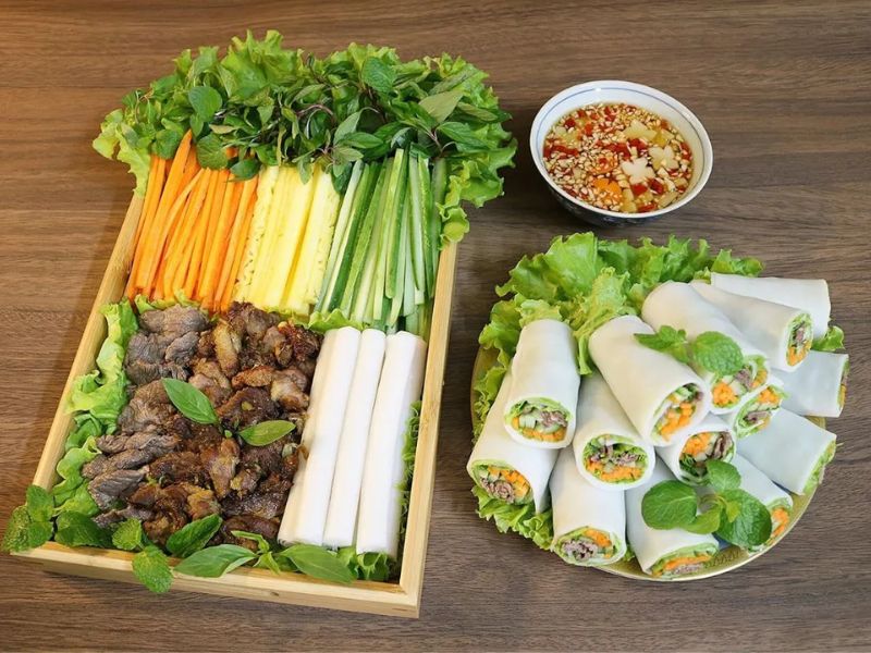 Thực đơn phở cuốn kiểm soát calo: mẫu thực đơn tham khảo