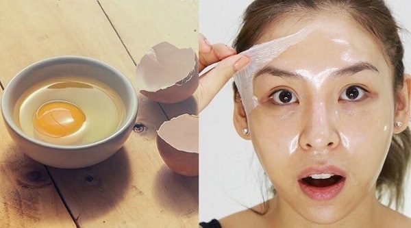 Lòng trắng trứng tốt cho làn da