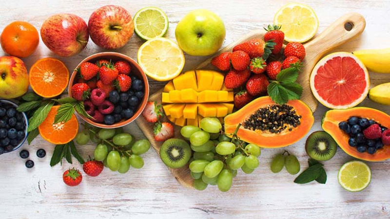 So sánh hàm lượng calo trong lựu với các loại trái cây khác