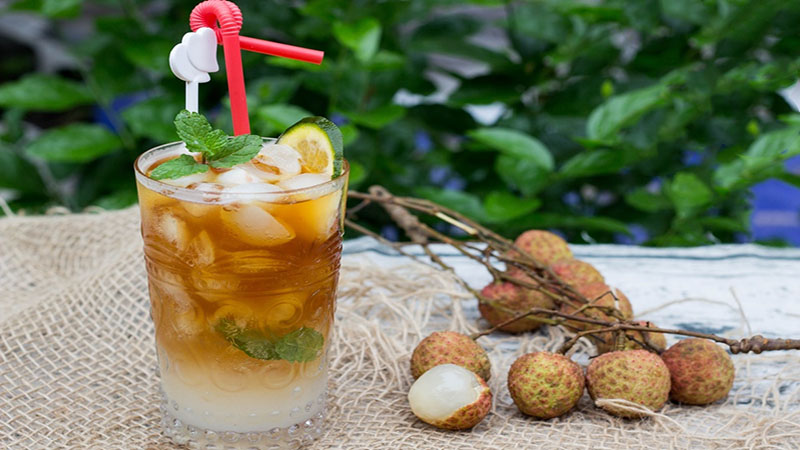 Cách pha trà vải giúp giữ dáng thon gọn